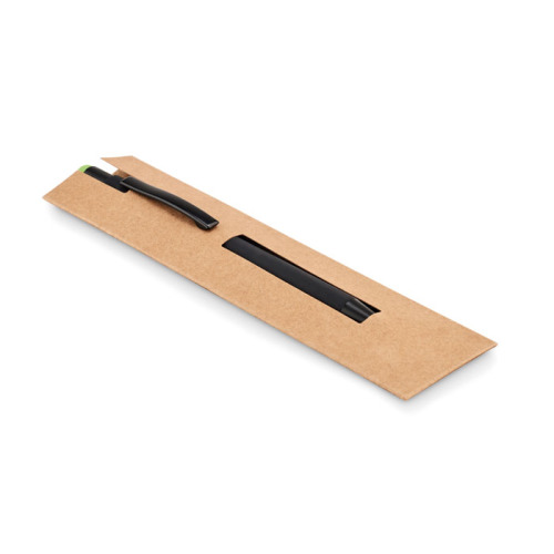 Czarne, papierowe etui Beżowy MO8825-13 (1)