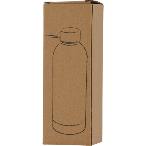 Butelka stalowa soft touch OSTRAVA 750 ml Czerwony 496805 