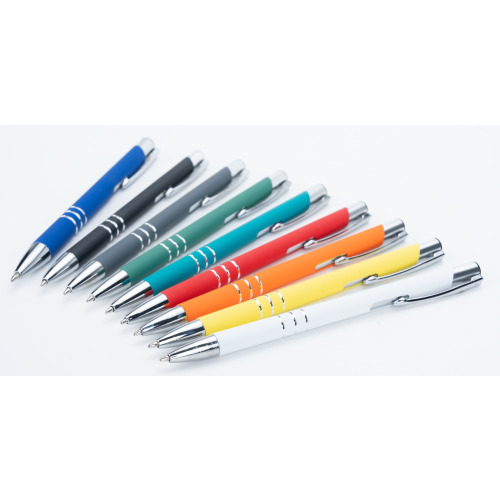 Długopis metalowy soft touch NEW JERSEY Ciemnoszary 055577 (9)