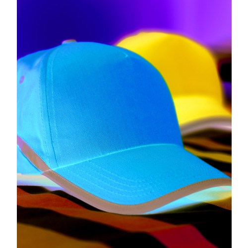 Czapka baseballowa z lamówką Pomarańczowy KC6403-10 (3)