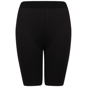 Damskie Szorty Kolarskie Elastyczne - Black & Black