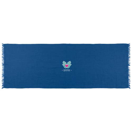 Bawełniany szalik Citizen Green Handloom Niebieski 1PZ06952 (1)
