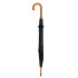 Parasol automatyczny z drewnianą rączką Czarny IP35038411 (2) thumbnail