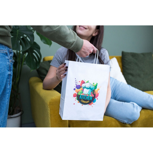 Torba papierowa A4 | Dialla BX Biały V0004/A-02 (12)