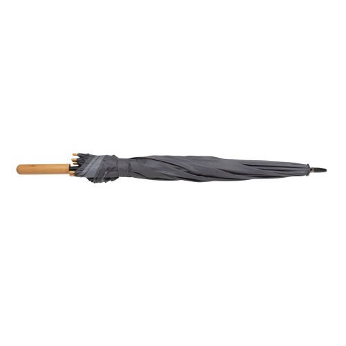 Bambusowy parasol automatyczny 23" Impact AWARE rPET szary P850.652 (2)