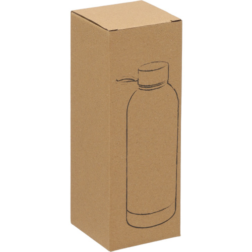 Butelka stalowa soft touch OSTRAVA 750 ml Niebieski 496804 (7)