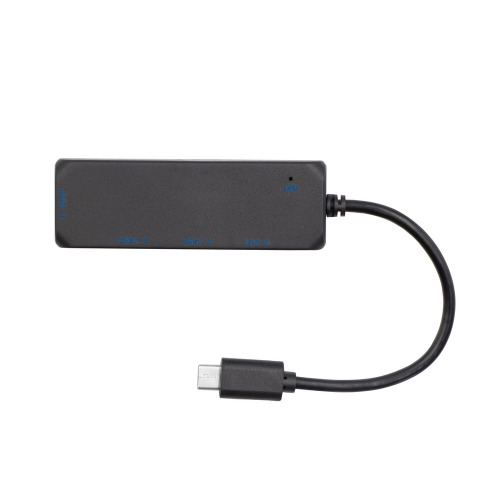 Hub USB i USB typu C z RABS | Gerard czarny V0018-03 (1)