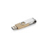 Pamięć USB TWISTER-PRO 32 GB 3.0 OTG Beżowy 44097-17  thumbnail
