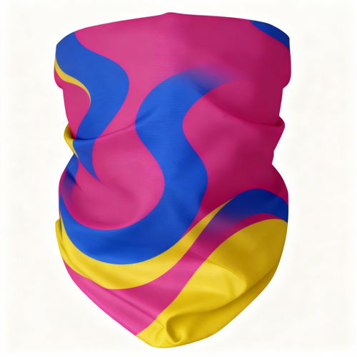 Klasyczna bandana fullprint Wielokolorowy TGT2 