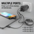 Fresh 'n Rebel ładowarka do laptopa 67W GaN USB-C i USB-A Ciemnoszary LT49750-N0060 (6) thumbnail