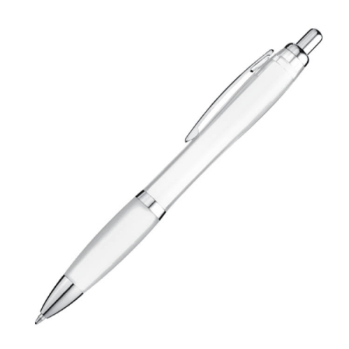 Długopis plastikowy MOSCOW biały 168206 (1)