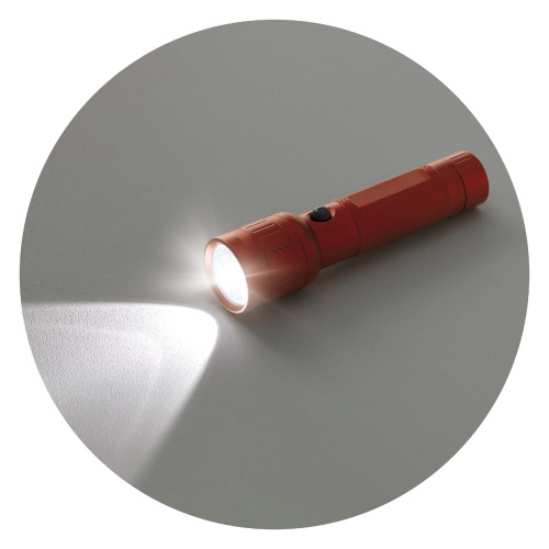 Latarka aluminiowa Czerwony LT93312-N0021 (1)