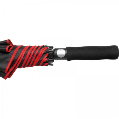 Parasol automatyczny ø120 cm SIBYLLE Czerwony 4391005 (4)