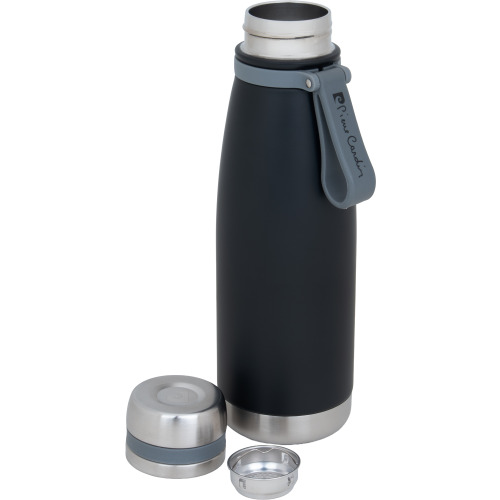 Butelka termiczna stalowa Pierre Cardin 650 ml Czarny B9000501IP303 (16)