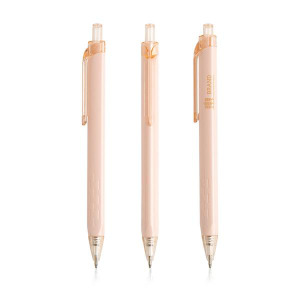 Plastikowy trójkątny długopis / Triplast Light Pink