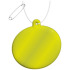 RFX™ reflective owalna odblaskowa zawieszka z PVC Neonowy żółty 1PR08613  thumbnail