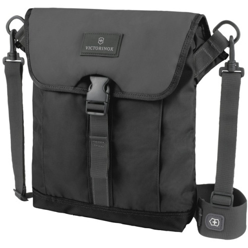 Torba na ramię Victorinox Altmont 3.0, Flapover Digital Bag, czarna Czarny 32389201 