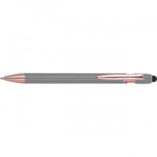 Długopis żelowy z recyklingu BELO HORIZONTE Szary 528107 