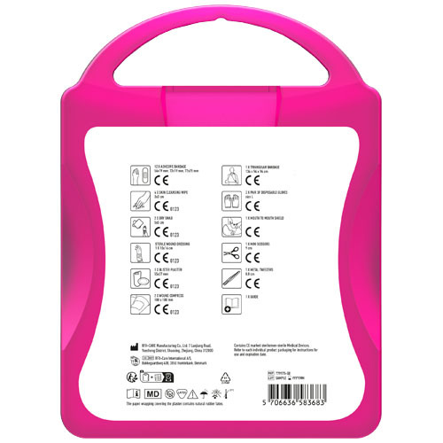 MyKit Pierwsza Pomoc. Zestaw Premium/ Średni Przezroczysta magenta 1Z259005 (4)