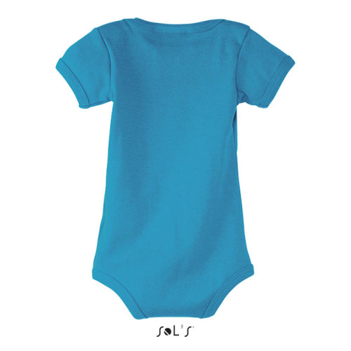BAMBINO Dziecięce body 180g-WH-XXS Aqua S00583-AQ-S (1)