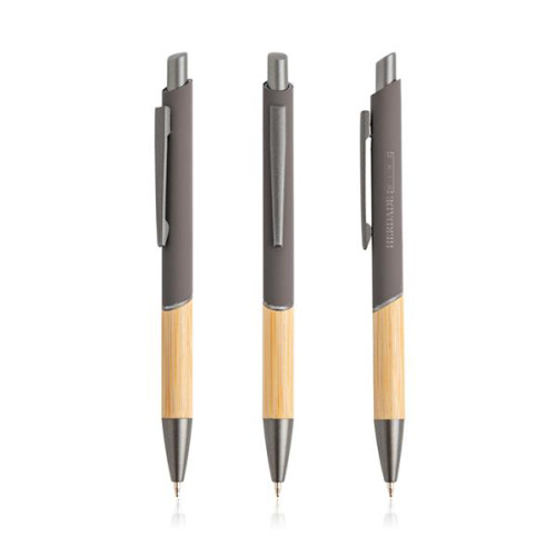 Długopis z recyklingowanego aluminium / Balur Ciemnoszary IP13158996 (8)