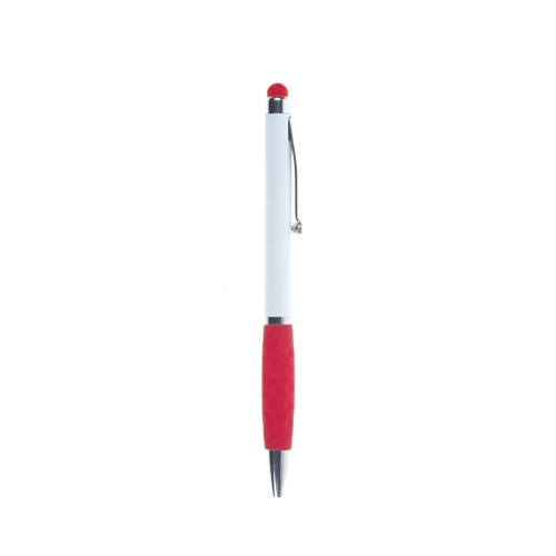 Długopis, touch pen czerwony V1663-05 (1)