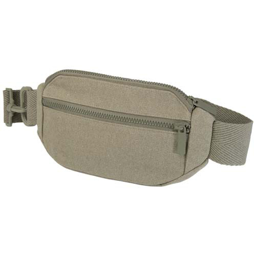 Crescent torba typu crossbody Aware™ z recyklingu o gramaturze 500 g/m² Zielony 12074561 