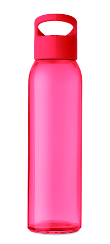 Szklana butelka 500ml czerwony MO9746-05 (3)