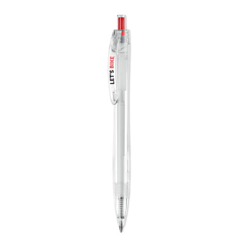 Długopis kulkowy RPET czerwony MO9900-05 (3)