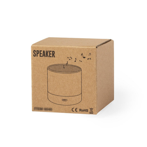 Głośnik bezprzewodowy 3W ze słomy pszenicznej Neutralny V0378-00 (3)