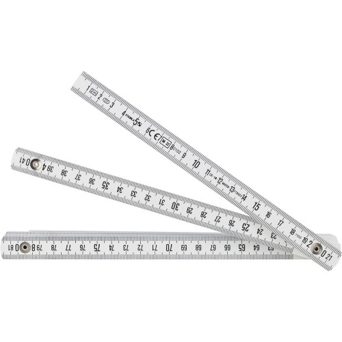 Miara składana 2m STABILA Gloria 1100 Biały VA737-02 