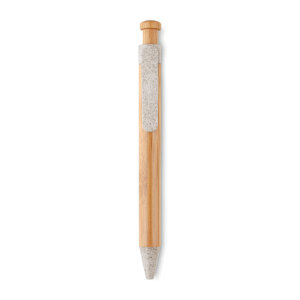Długopis bambusowy beżowy