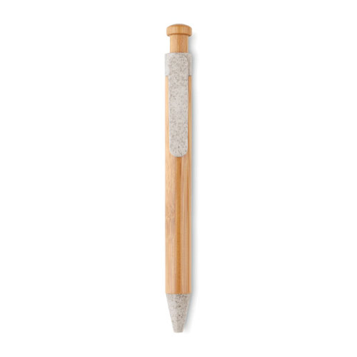 Długopis bambusowy beżowy MO9481-13 