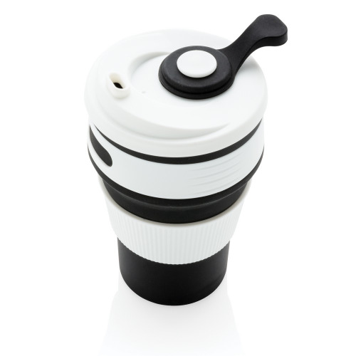 Składany kubek podróżny 350 ml Czarny P432.601 (2)