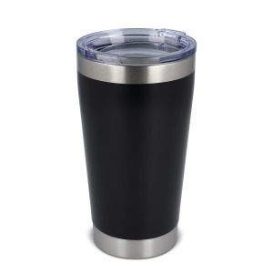T-ceramic Kubek termiczny z pokrywką Cango 500ml Czarny
