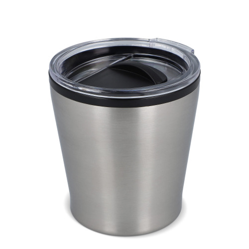 Kubek do kawy na wynos 180ml Srebrny LT98763-N0005 