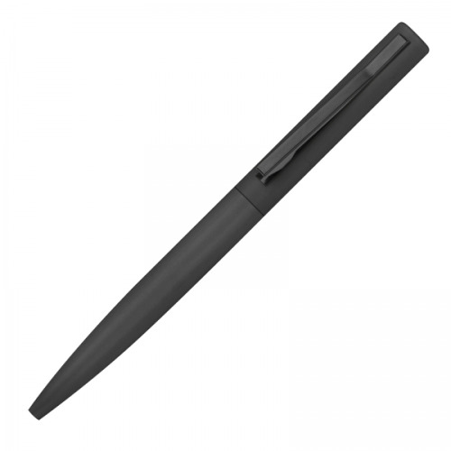 Długopis aluminiowy z recyklingu półżelowy WIEBKE Czarny 1388703 (4)