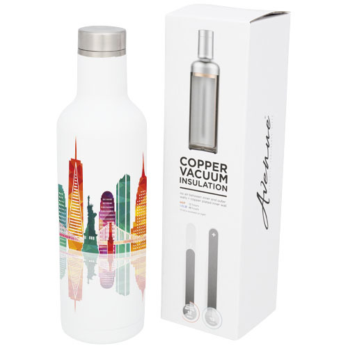 Butelka Pinto z izolacją próżniowo miedzianą Biały 10051702 (1)
