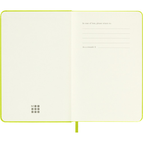 MOLESKINE Notatnik ok. A6 Limonkowy VM202-09 (8)