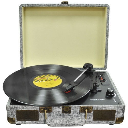 Prixton odtwarzacz płyt winylowych i plików MP3 VC400 Szary 1PA05282 (1)