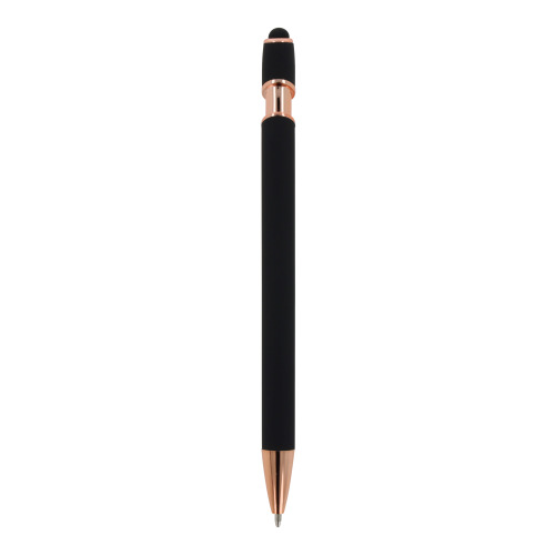 Ballpen Paris Deluxe Metal Rubberised Czarny LT87783-N0002 (4)