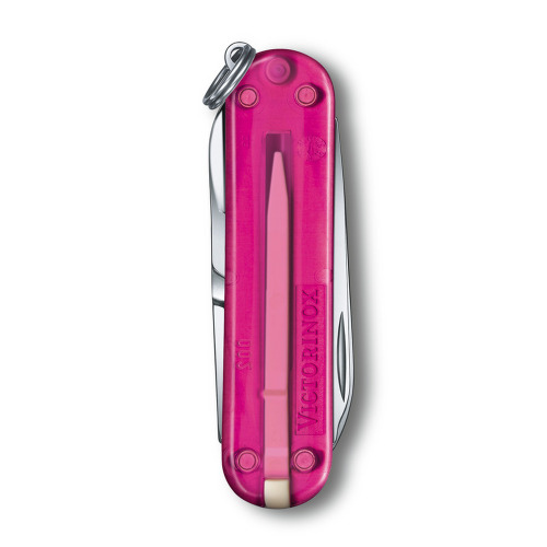 Scyzoryk Classic SD transparentny Victorinox Różowy 06223T5G11 (2)