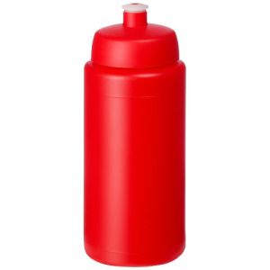 Bidon Baseline® Plus o pojemności 500 ml ze sportowym wieczkiem i uchwytem Czerwony