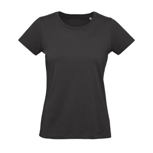 T-shirt Damski Lekko Dopasowany Bawełna Organiczna Czesana