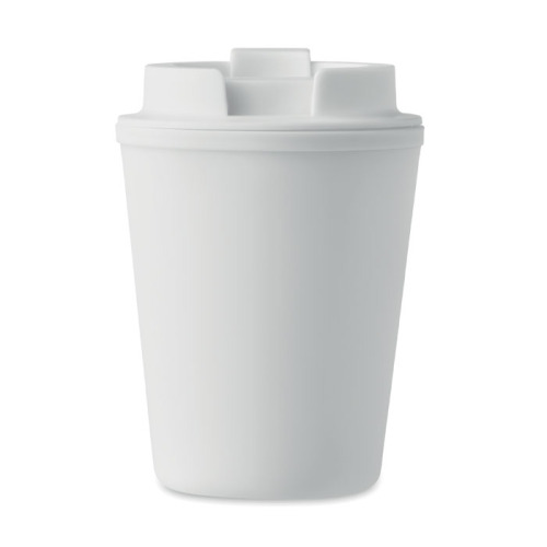 Kubek z recyklingu z PP 300 ml biały MO6866-06 (1)