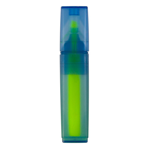 Marker z plastiku z recyklingu Niebieski / żółty LT81286-N1141 (1)