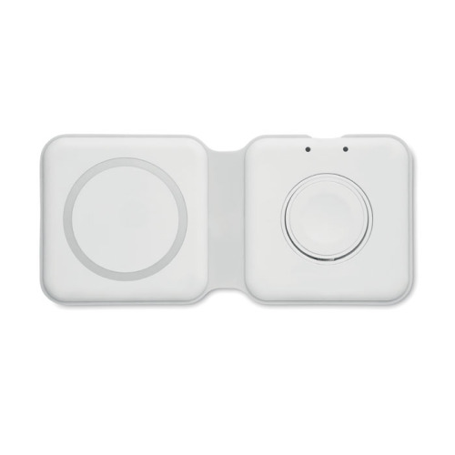 Składana ładowarka 2 w 1 o mocy 15 Bialy MO2445-06 (3)