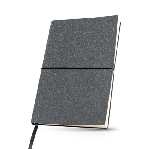 Notes A5 z okładką z recyklingowanej skóry / Dubai book Light Brown IP25058038 (3)