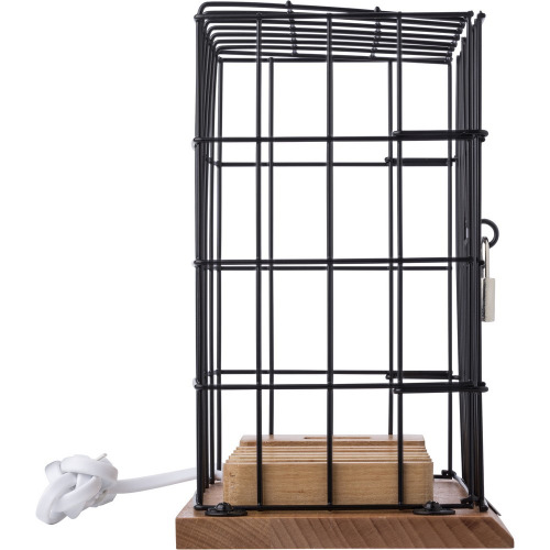 Schowek na telefony "klatka" Czarny V2993-03 (8)