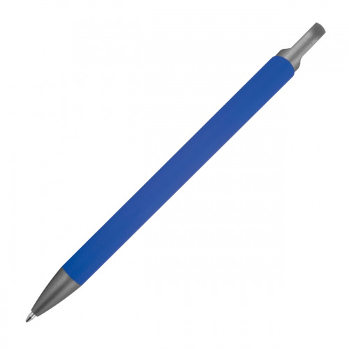 Długopis aluminiowy z recyklingu półżelowy KAROLINE Niebieski 1444004 (3)